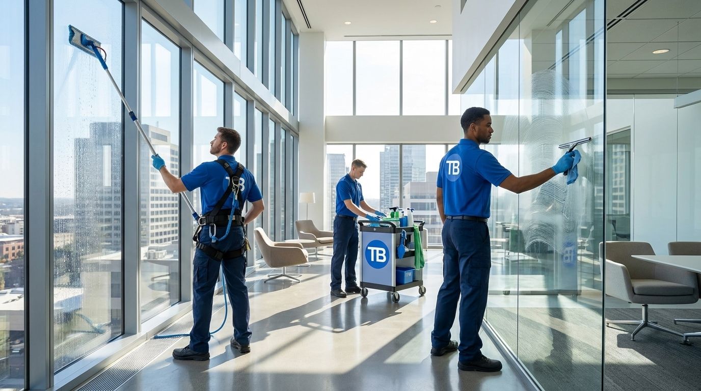 The Clear View: Commercial Window Cleaning