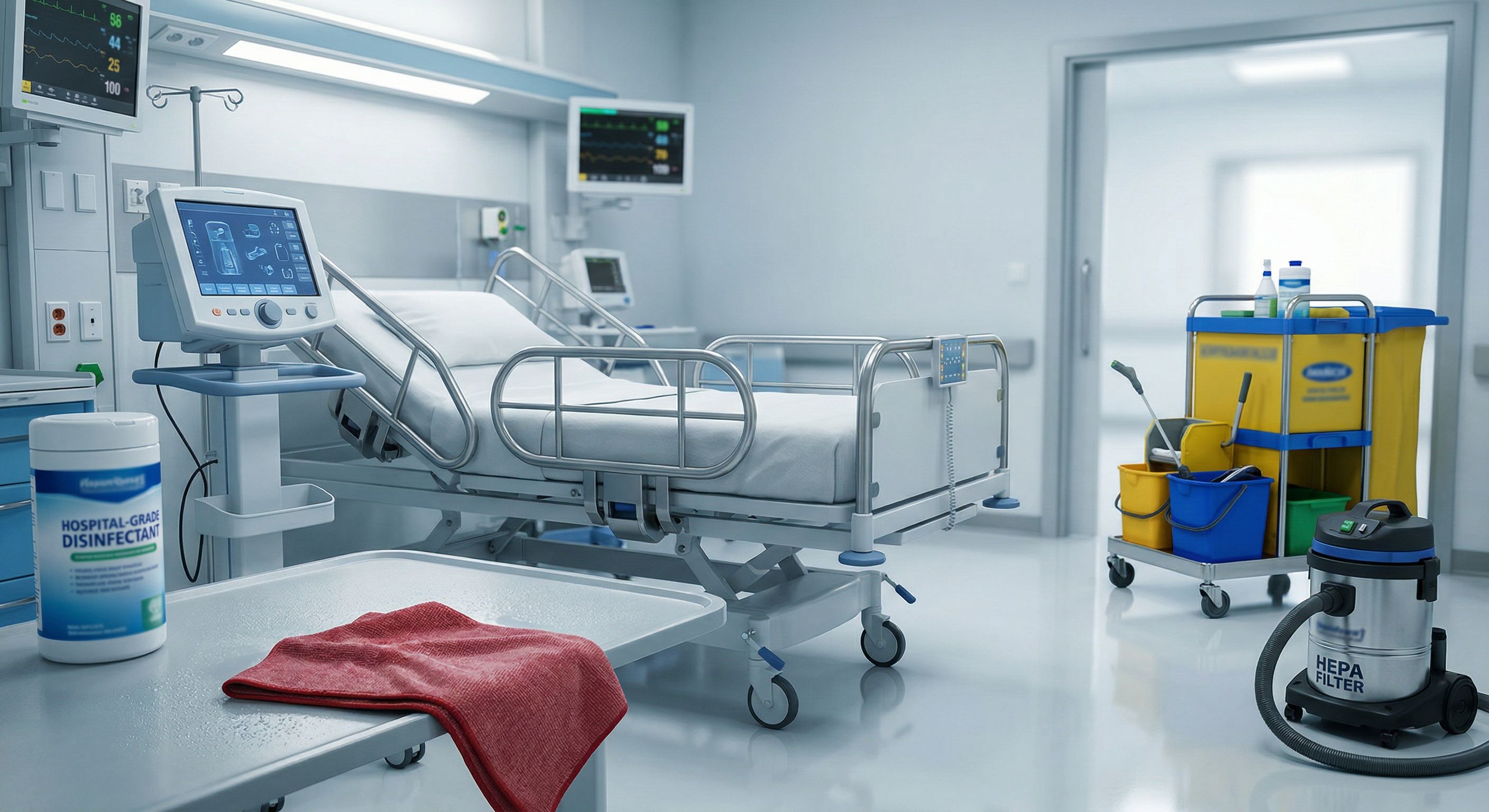 Hospital-Grade Healthcare Cleaning