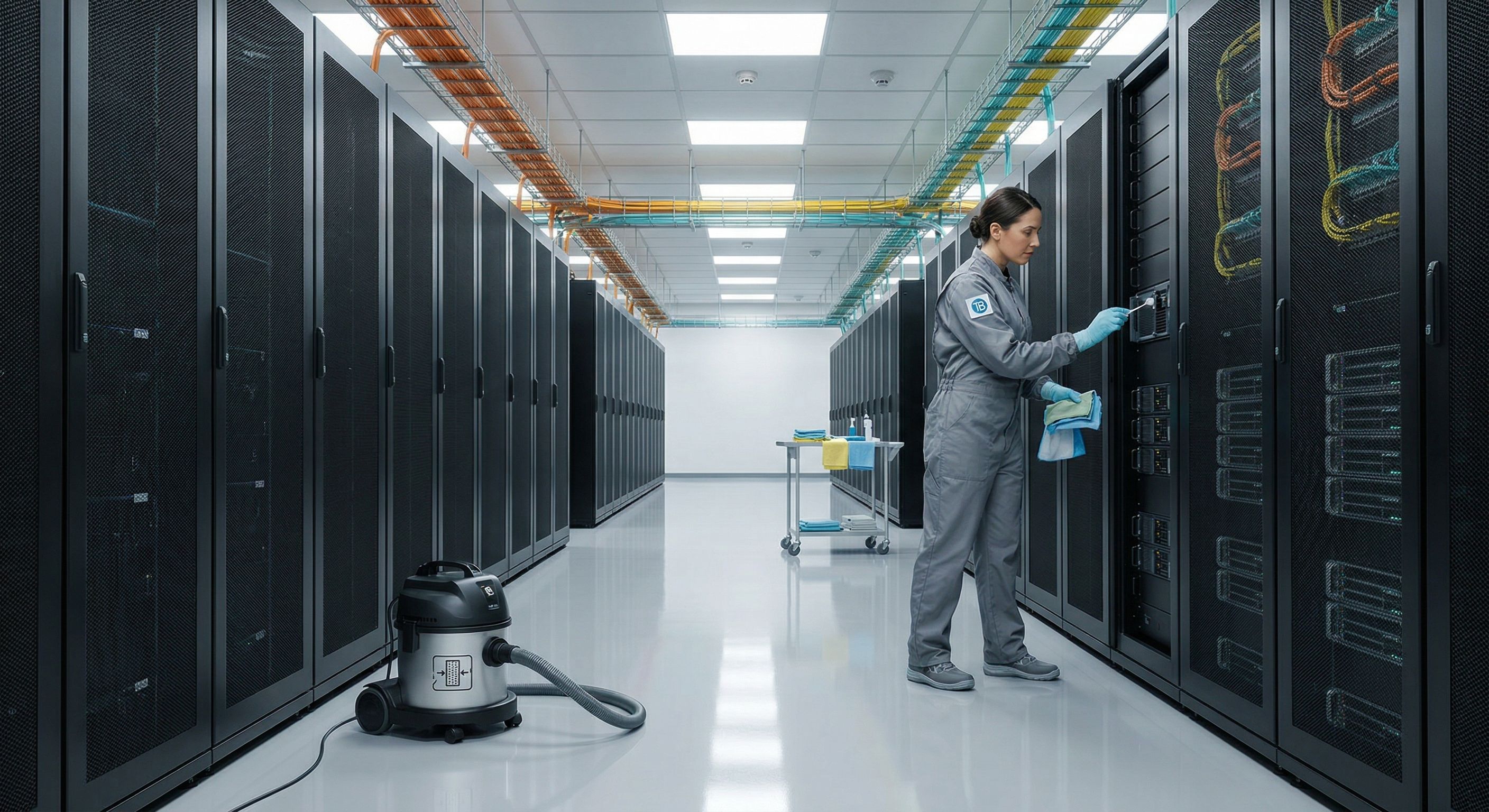 The Precision of Purity: Tech Industry and Data Center Cleaning
